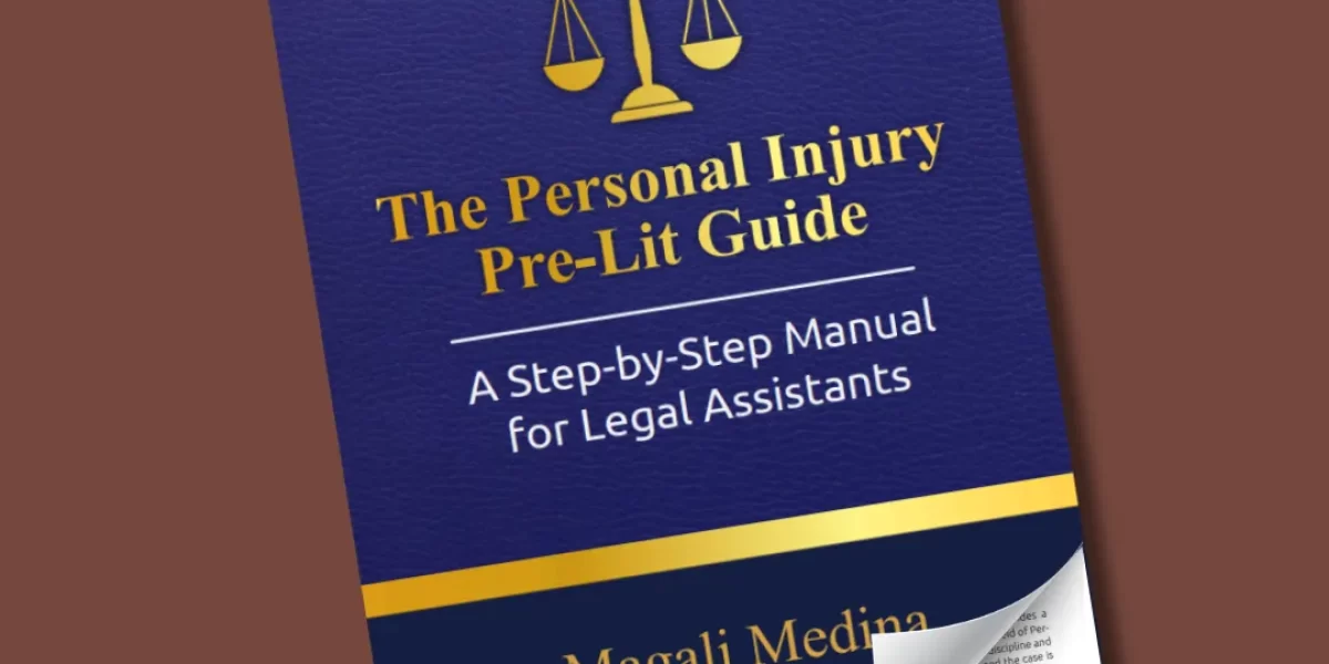 Diseño y diagramación editorial de una guía profesional enfocada en el sector legal, desarrollada con una estructura visual clara, moderna y funcional para facilitar la lectura y comprensión del contenido.